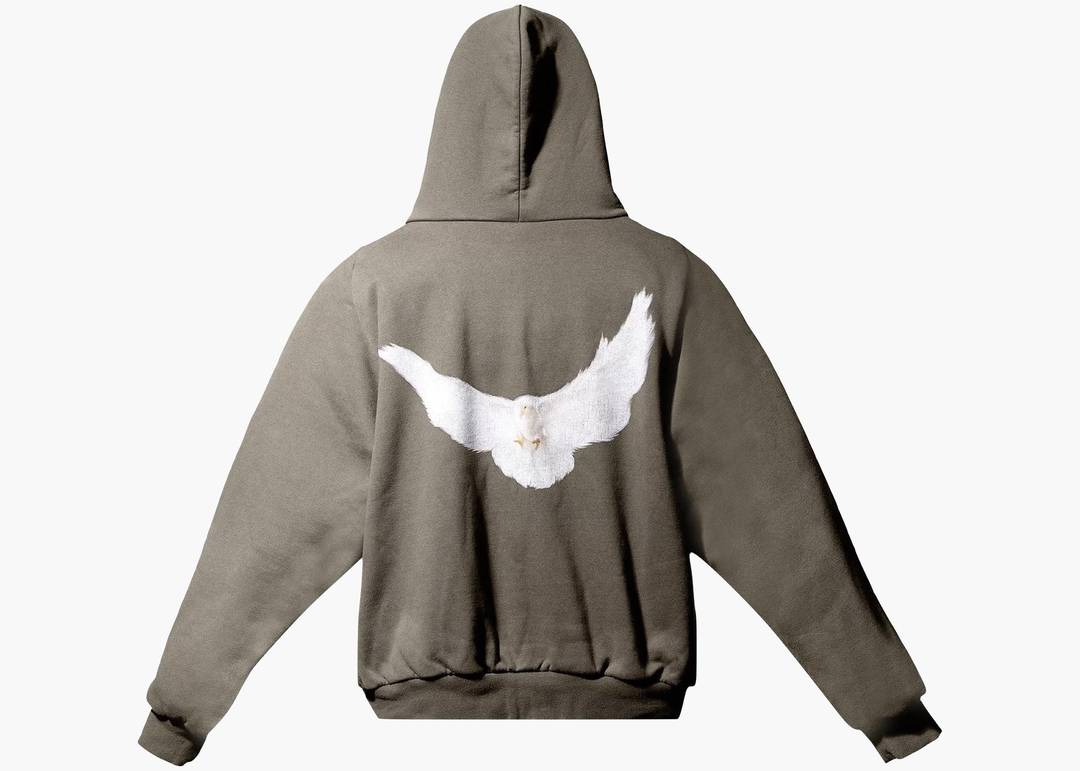 Yeezy Gap Engineered by Balenciaga Dove Shrunken Hoodie Yeezy Gap Engineered by Balenciaga Dove Shrunken Hoodie