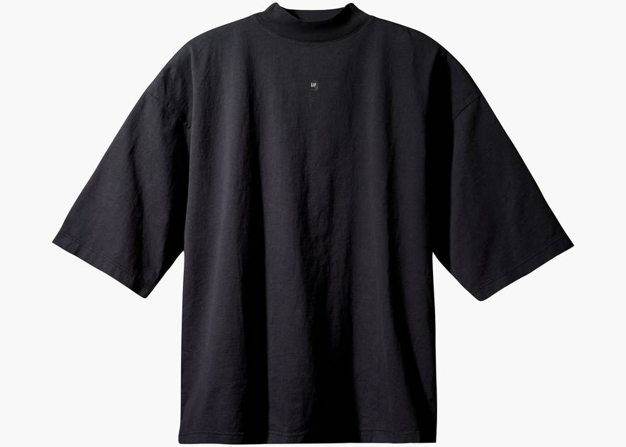 Yeezy Gap Engineered by Balenciaga Logo 3/4 Sleeve Tee Black Yeezy Gap Engineered by Balenciaga Logo 3/4 Sleeve Tee Black