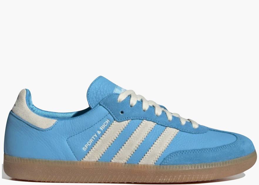 Adidas Samba OG Sporty & Rich Blue Grey | Hype Clothinga