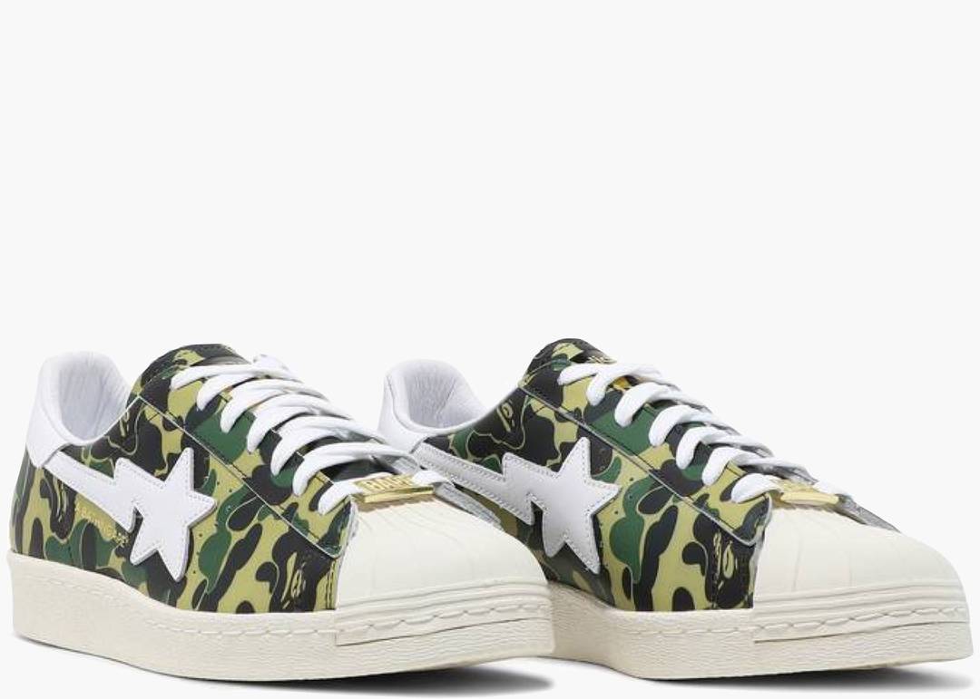 Amigo por correspondencia Mezclado Por nombre Adidas Superstar Bape ABC Camo Green | Hype Clothinga