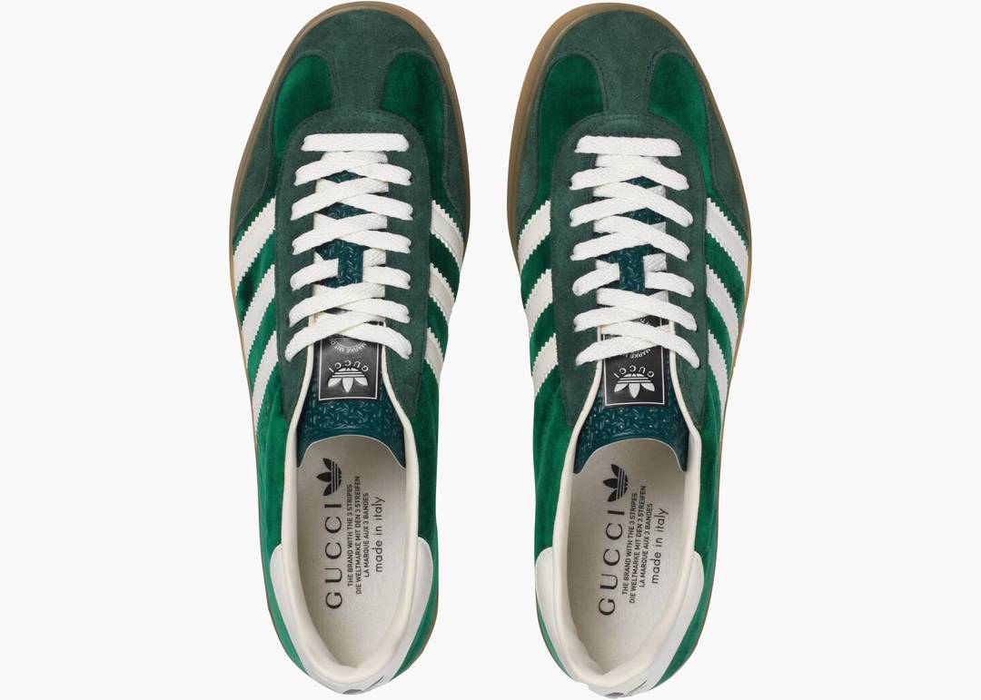 adidas x Gucci Gazelle Green Men's - 7078489STU03170 - US