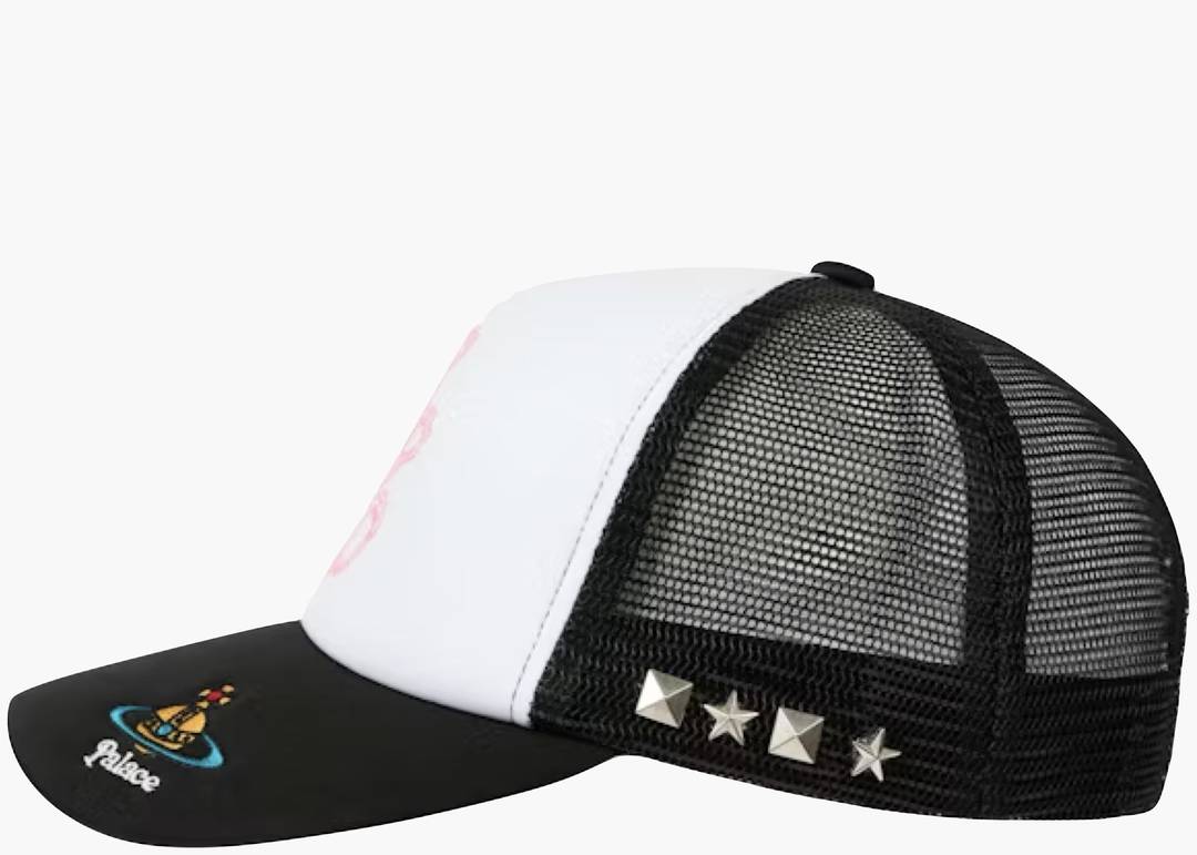 Palace x Vivienne Westwood Trucker Black | Hype Clothinga Palace x Vivienne Westwood Trucker Black | Hype Clothinga