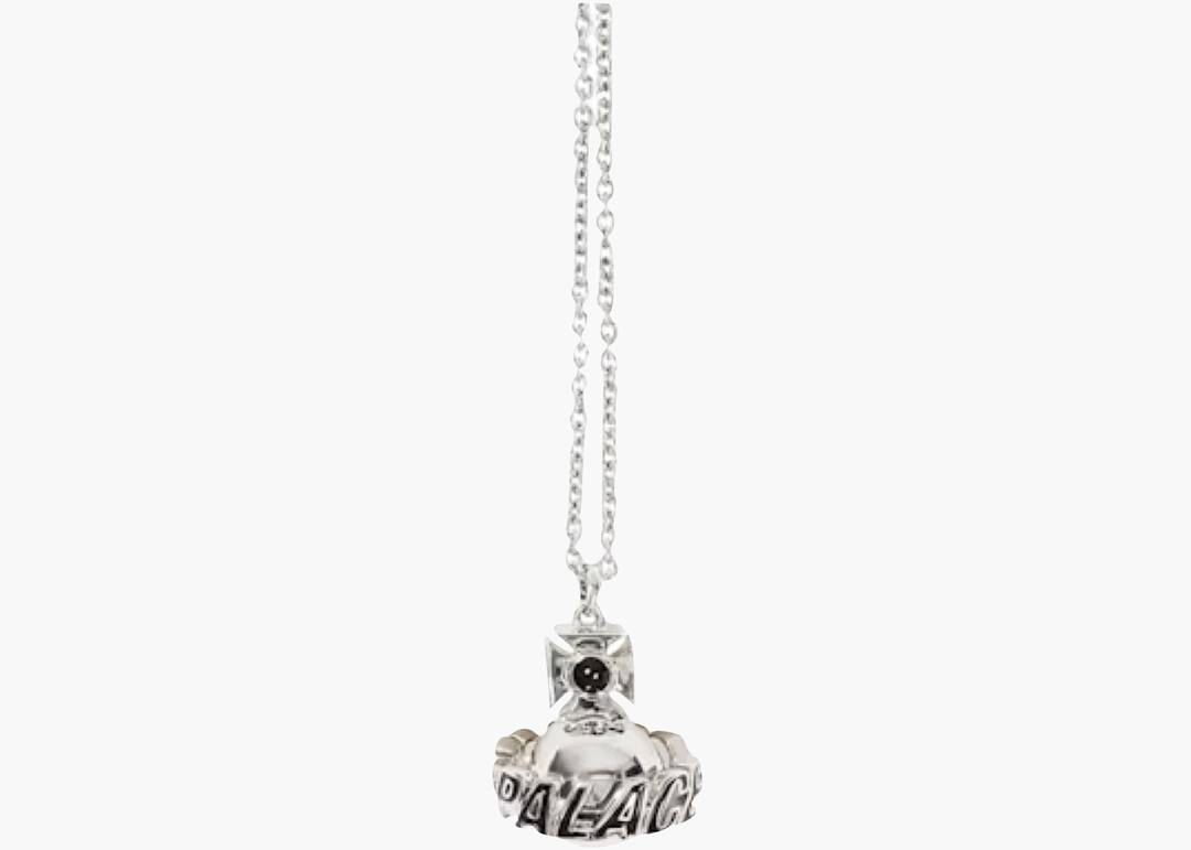 Palace x Vivienne Westwood Orb Pendant Silver | Hype Clothinga