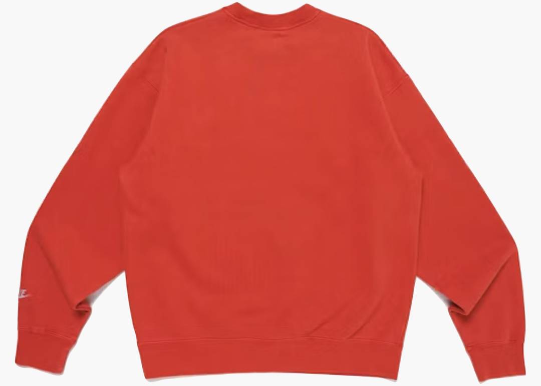 Nike x Nigo NRG Fleece Crew Sweatshirt Red | Hype Clothinga Nike x Nigo NRG Fleece Crew Sweatshirt Red | Hype Clothinga