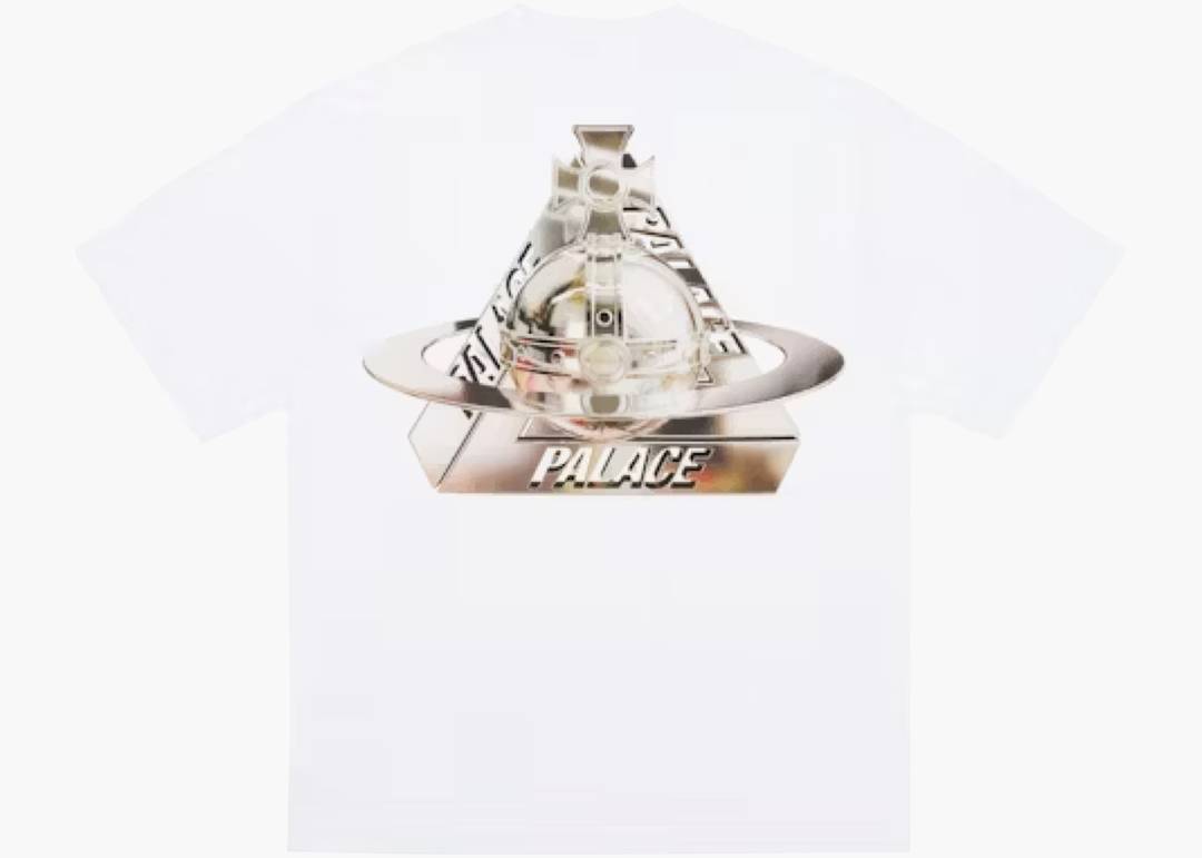 Palace x Vivienne Westwood T-Shirt White | Hype Clothinga Palace x Vivienne Westwood T-Shirt White | Hype Clothinga