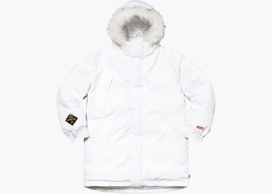Supreme GORE-TEX 700-Fill Down Parka (FW21) White | Hype Supreme GORE-TEX 700-Fill Down Parka (FW21) White | Hype