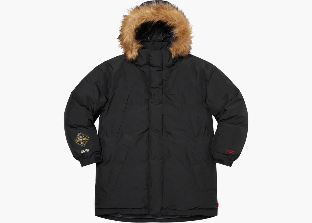 Supreme GORE-TEX 700-Fill Down Parka (FW21) Black | Hype Supreme GORE-TEX 700-Fill Down Parka (FW21) Black | Hype