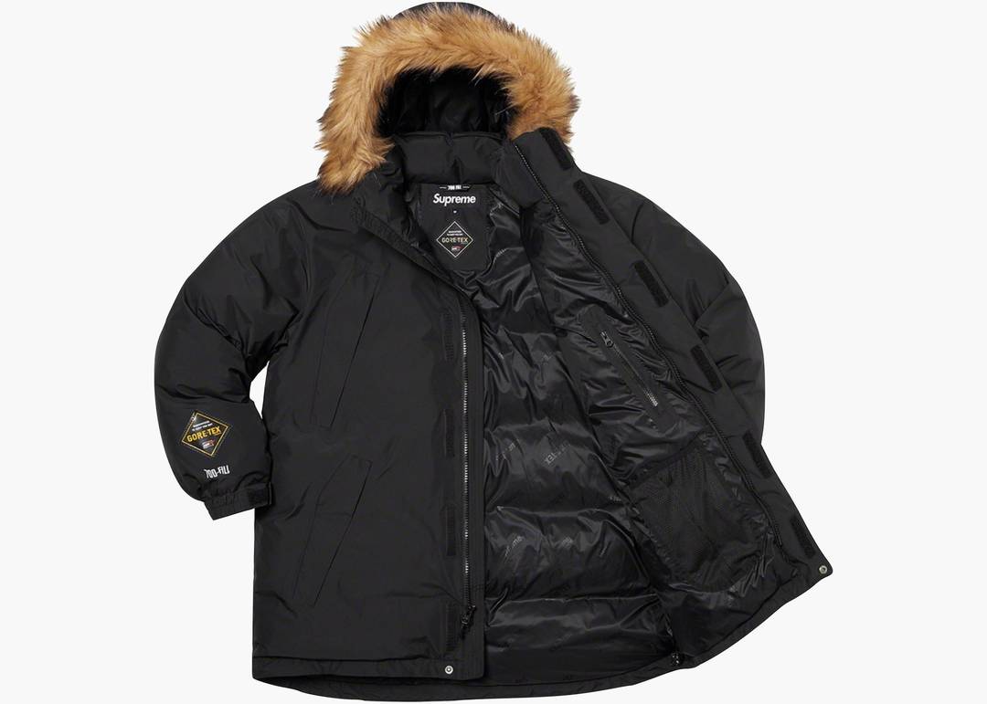 Supreme GORE-TEX 700-Fill Down Parka (FW21) Black | Hype Supreme GORE-TEX 700-Fill Down Parka (FW21) Black | Hype