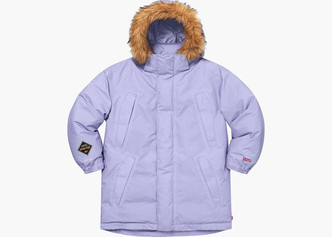 Supreme GORE-TEX 700-Fill Down Parka (FW21) Light Purple | Hype