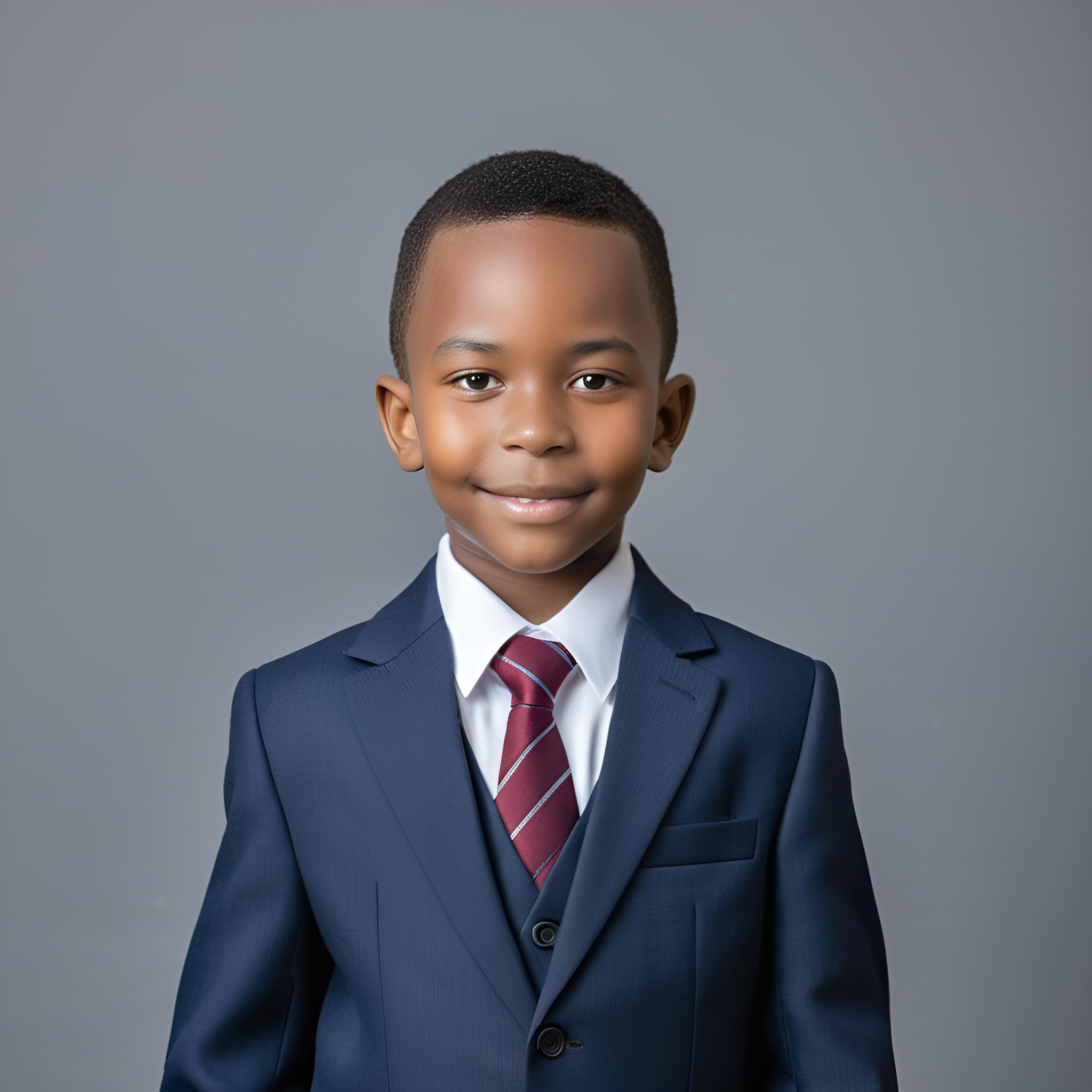 little boy as a ceo