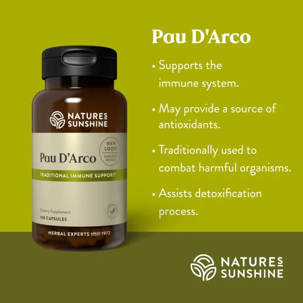 Nature's Sunshine Pau D' Arco - Image 5