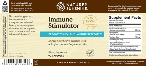 Nature's Sunshine Immune Stimulator - Image 2