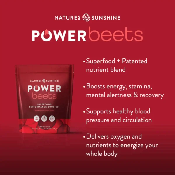 Nature's Sunshine Power Beets - Image 4