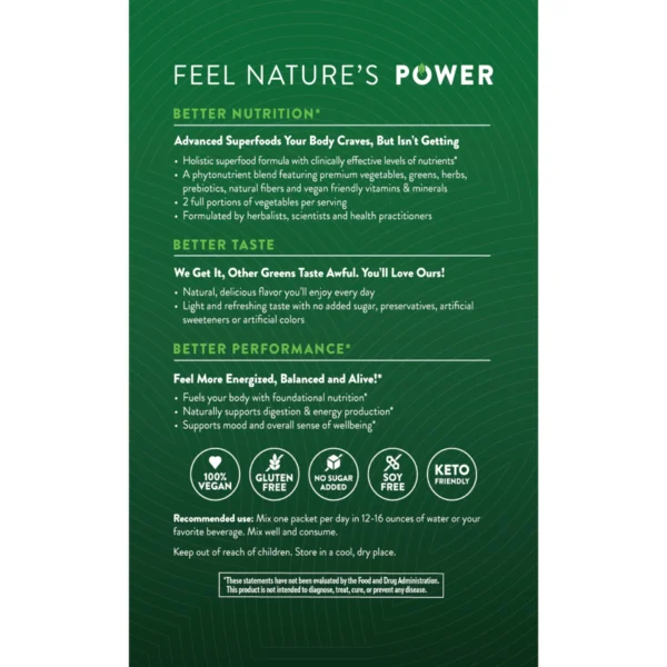 Nature's Sunshine Power Greens - Image 7