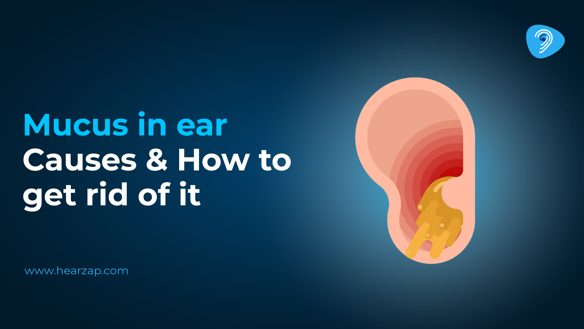 Mucus in Ear: Causes & How to get rid of it