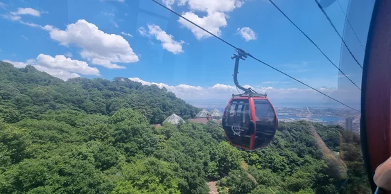 Nunobiki Botanischer Garten und Kräutergarten und Seilbahn