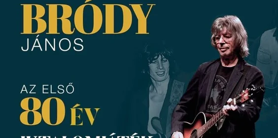 Concerto di János Bródy - Gli 80 anni di carriera celebrati