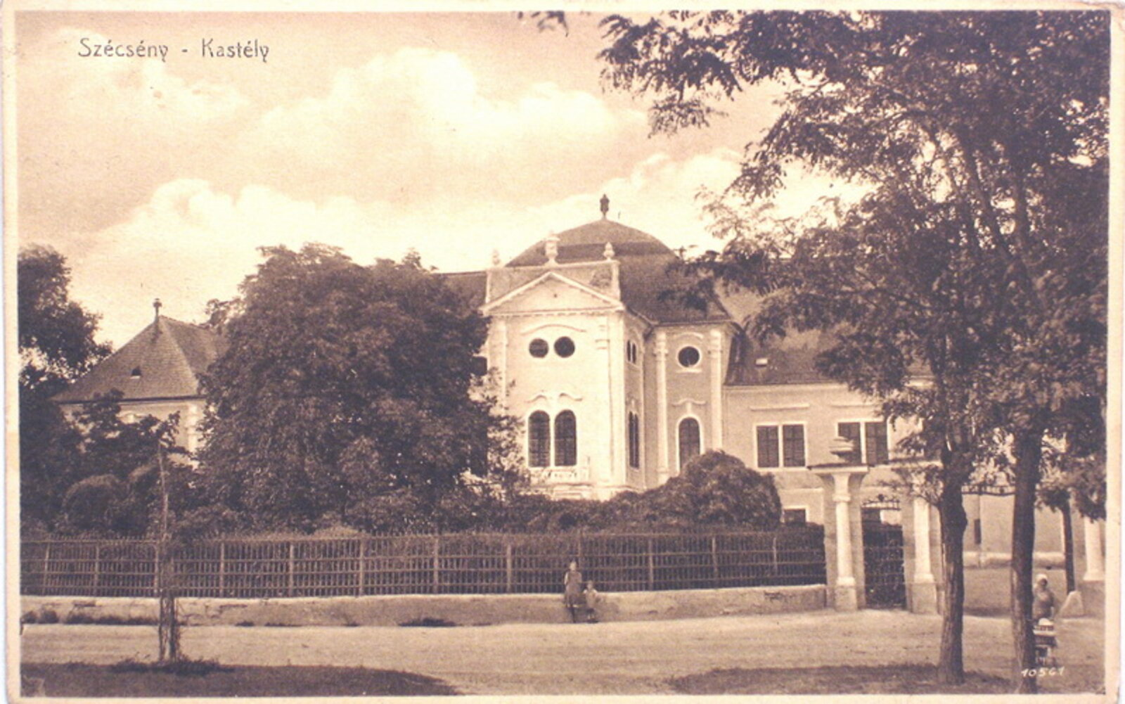 A kastély az 1920-as években
