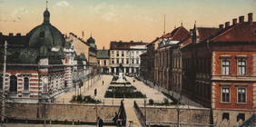 1917-ben, egykori képeslapon