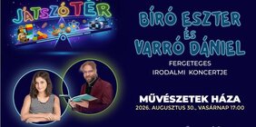 O concerto literário espetacular de Eszter Bíró e Dániel Varró