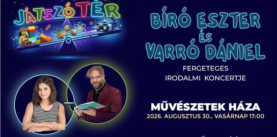 Il travolgente concerto letterario di Eszter Bíró e Dániel Varró