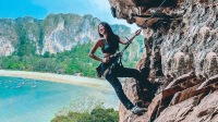 泰國甲米萊雷攀岩體驗 國王攀岩聖地Railay萊利海灘