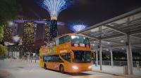 新加坡Citytours雙層開篷觀光巴士【雙線暢遊+2小時速覽+落日飛車+夜遊巴士】