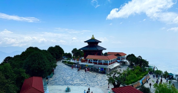 加德滿都昌德拉吉里山和杜巴廣場半日遊