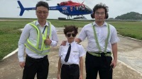 廣東珠海熱浪灣直升機觀光/用505機型可飛港珠澳大橋【機型隨機安排+2人起飛+空中俯瞰日月貝情侶路】