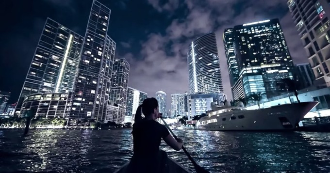 邁阿密夜間槳板或皮划艇之旅