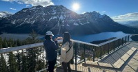 班夫佩托湖和露易絲湖全日自然之旅