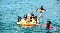 沙巴美人魚島一日遊RIA浮潛深潛 kawa紅樹林螢火蟲旅遊