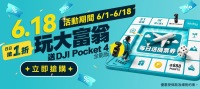  618 旅遊大富翁·全站優惠日6 月 6 日星期六重磅登場! 消費滿HK$618 即送 888 points