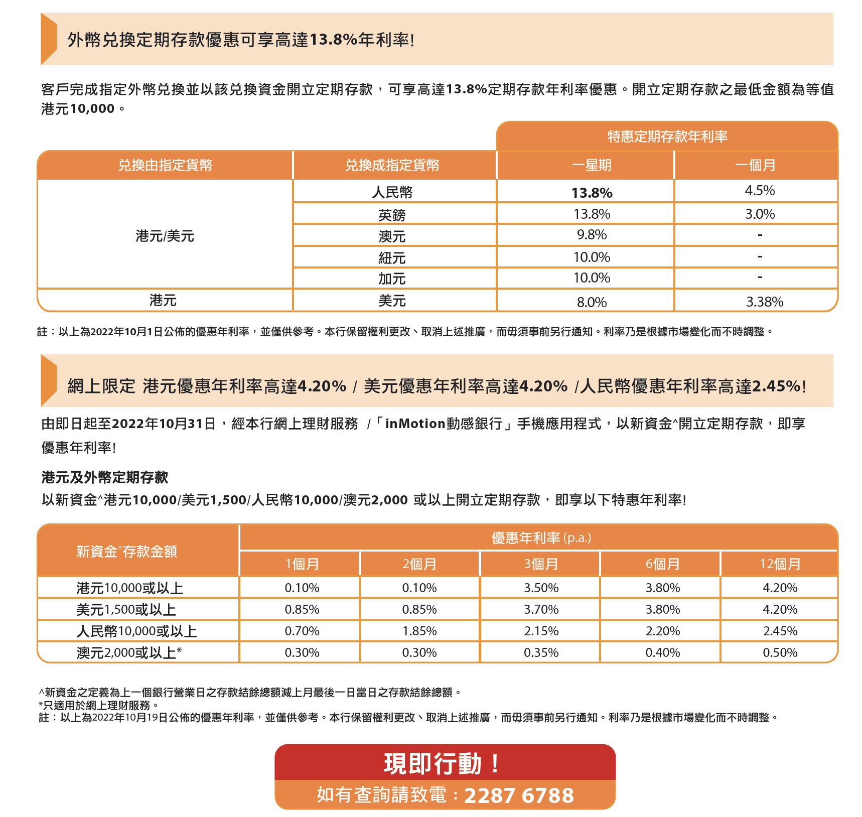 中信銀行（國際）: 外幣兌換定期存款優惠可享高達13.8%年利率! - GroupBuya 購物Jetso
