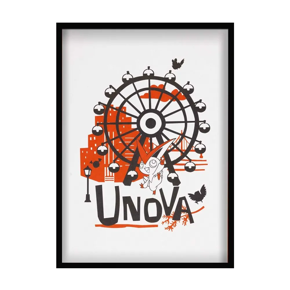 Pokémon Region Tour Poster - Unova