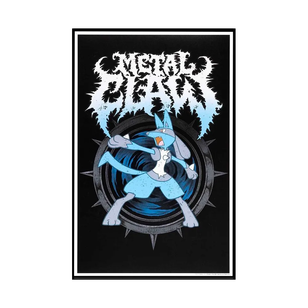 Pokémon Greatest Hits Poster - Lucario