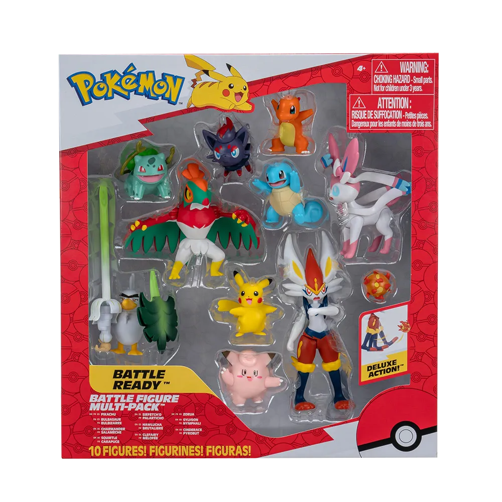 Battle Figure Multipack (10-Pack) - Cinderace
