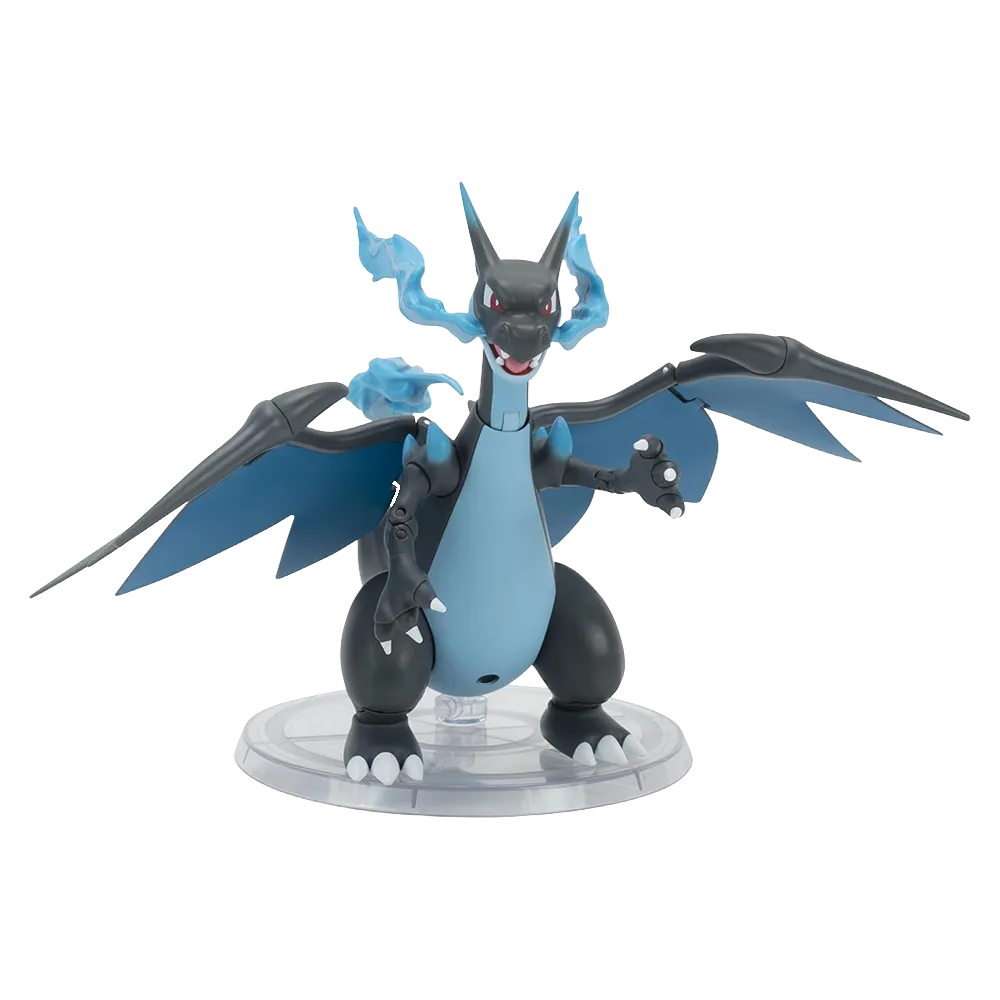 Select Super-Articulated Figure - Mega-Charizard X (6 In.)