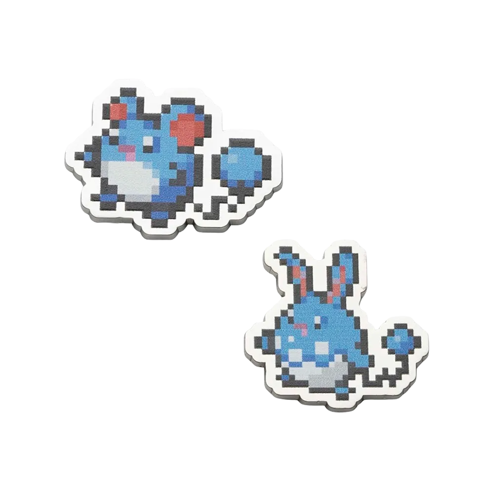 Pokémon Pixel Pins (2-Pack) - Marill & Azumarill