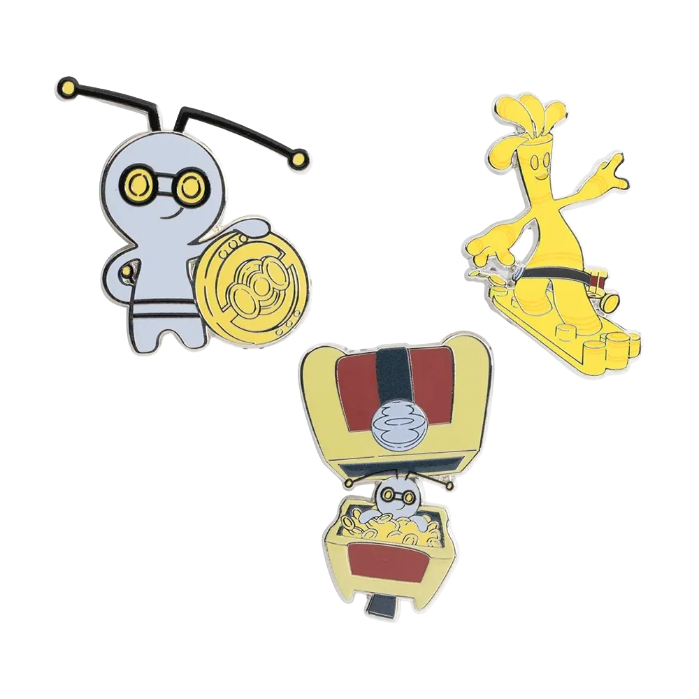 Pokémon Pins (3-Pack) - Gimmighoul & Gholdengo