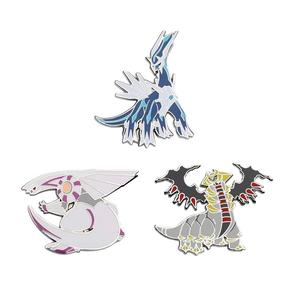 Pokémon Pins (3-Pack) - Dialga, Palkia & Giratina