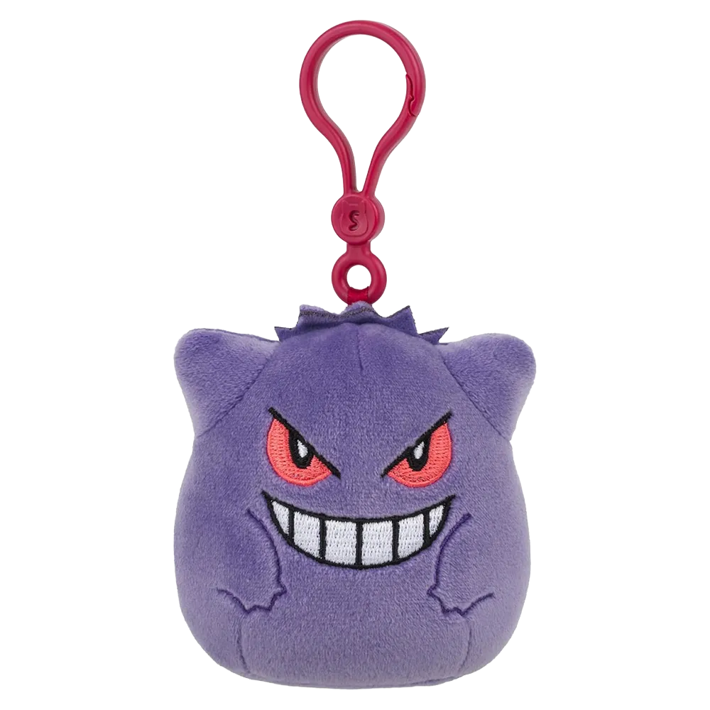 Squishmallows Plush Clip - Gengar