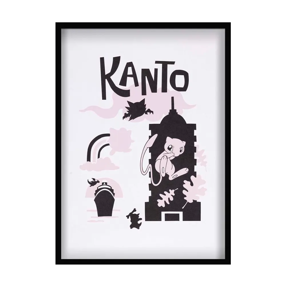 Pokémon Region Tour Poster - Kanto