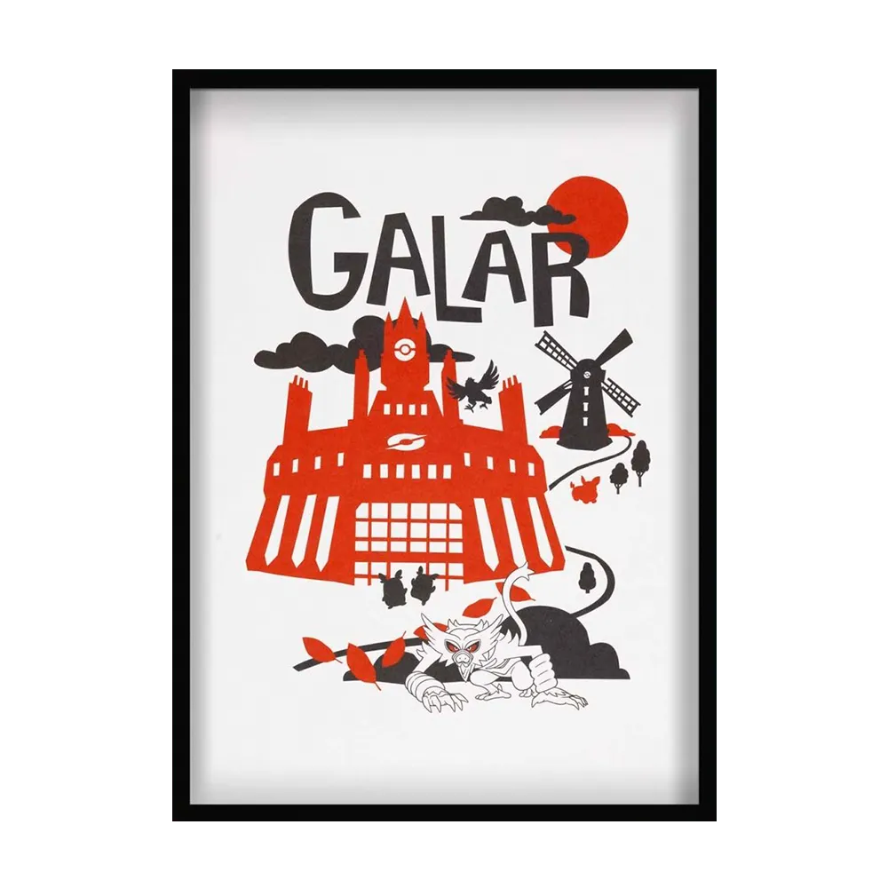 Pokémon Region Tour Poster - Galar