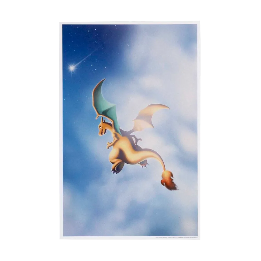 Charizard Flight Poster (17 x 11 In.)