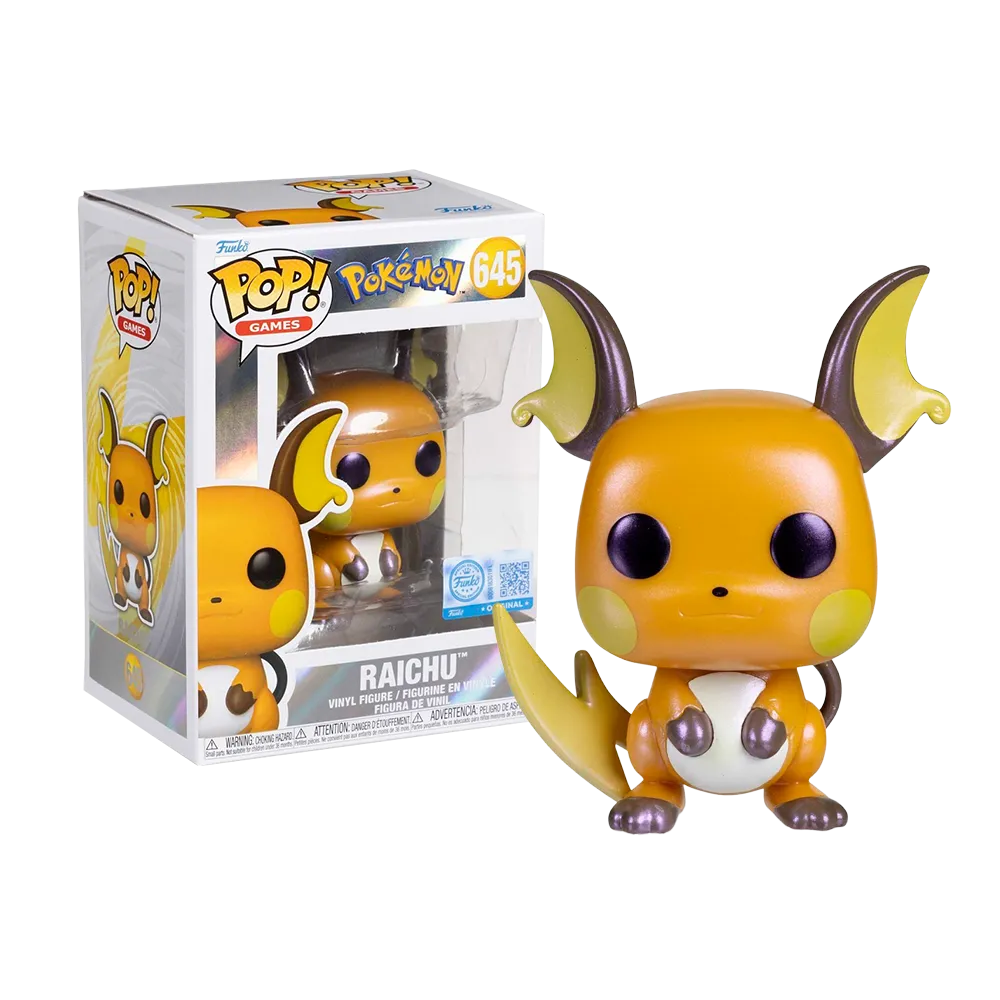 Pearlescent Pop! Vinyl Figure by Funko - Raichu