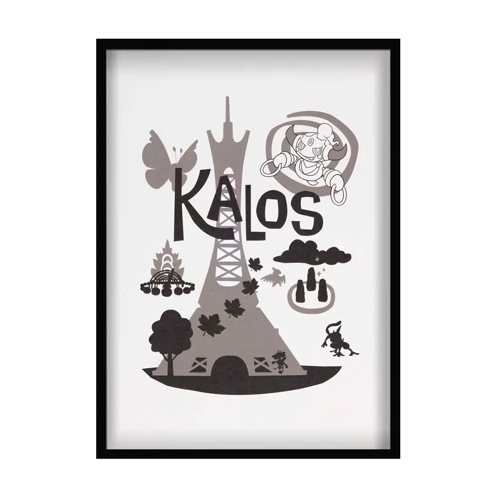Pokémon Region Tour Poster - Kalos