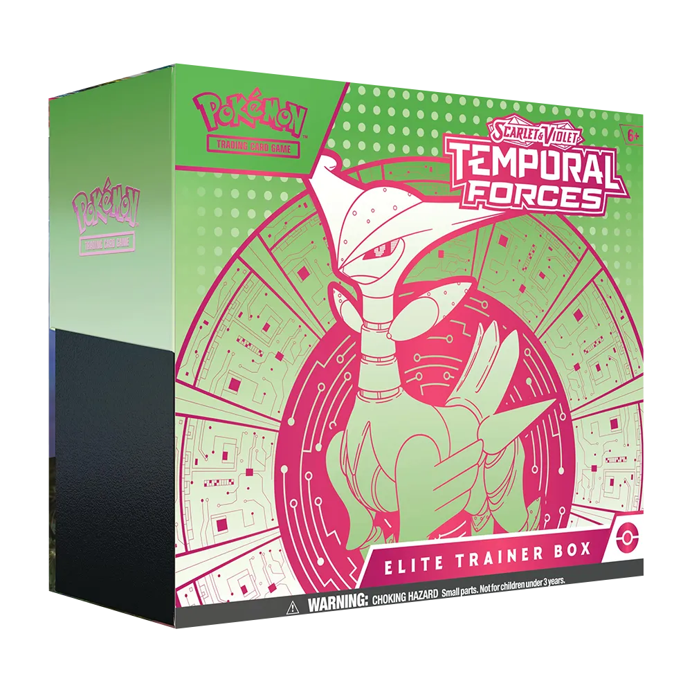 Pokémon TCG: SV Temporal Forces ETB (English) Iron Leaves