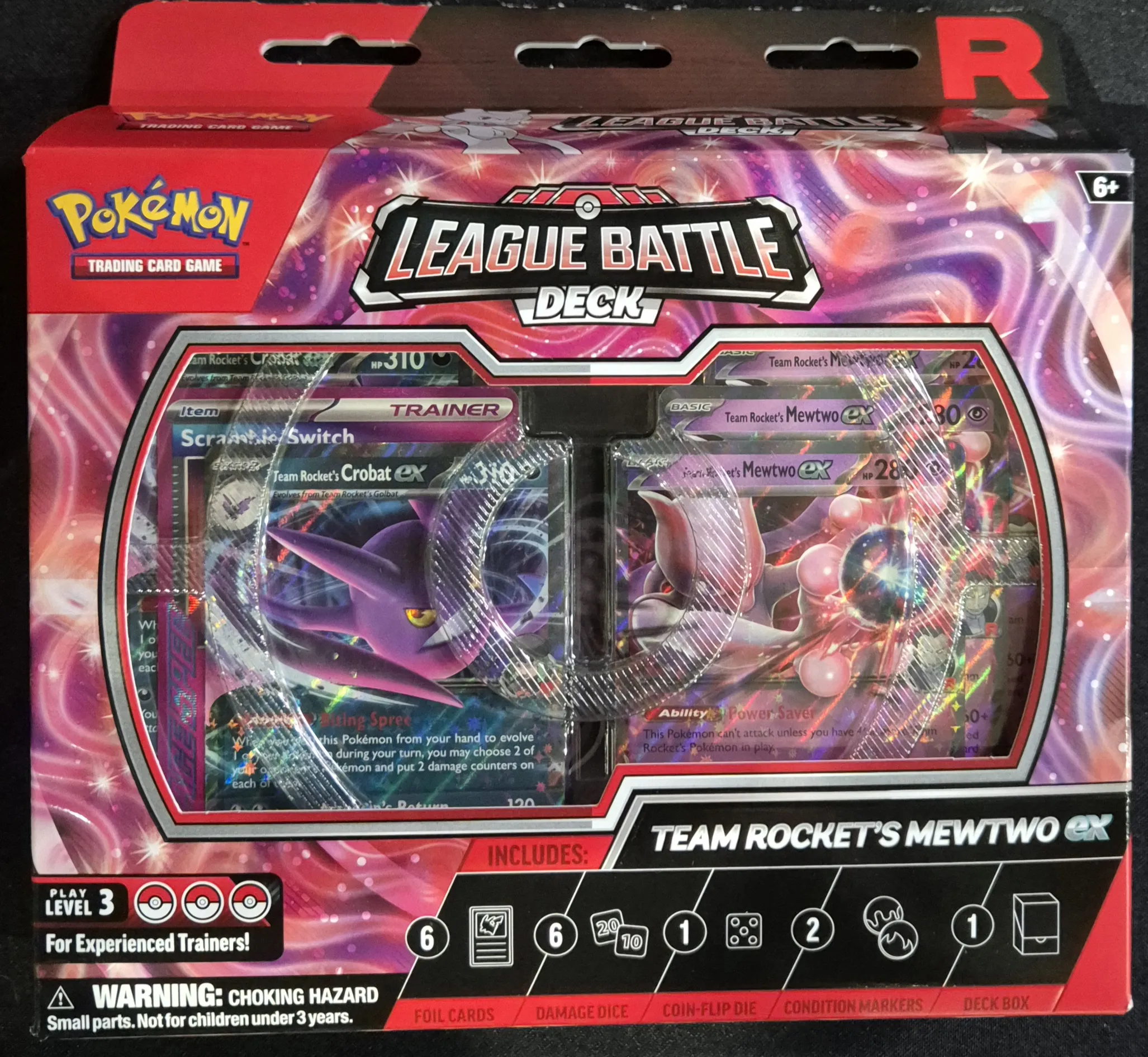 Team Rocket’s Mewtwo ex League Battle Deck (Inglés)