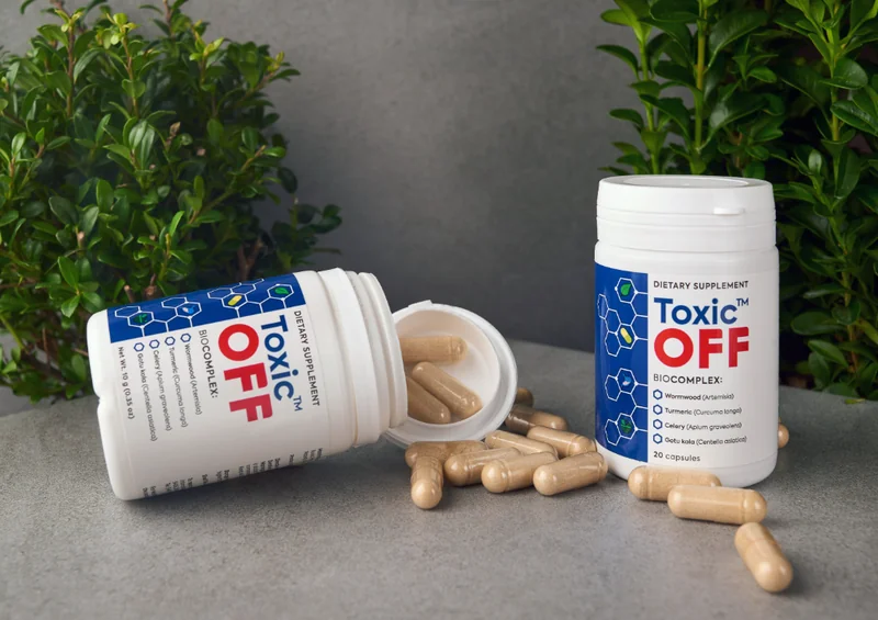 Toxic OFF: Complejo Vegetal para Digestión y Eliminación de Parásitos — 1